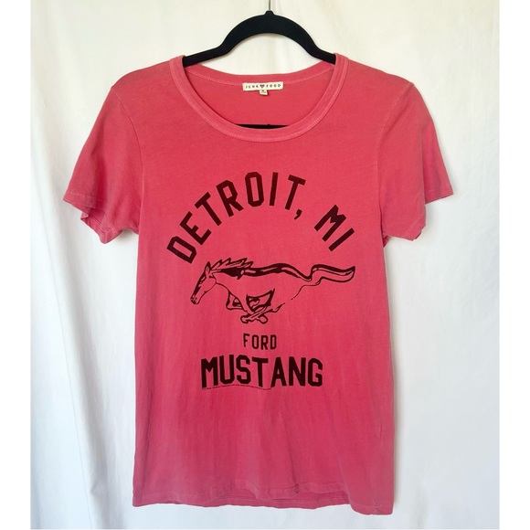⛔️ SOLD ⛔️ NWOT Junk Food Detroit Mustang Tee - Picture 2 of 6